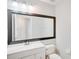 Bathroom with a single sink vanity and toilet at 3519 Gatlin Place Cir, Orlando, FL 32812