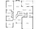 Detailed first floor plan showcasing layout including primary bedroom, living room, and kitchen at 3519 Gatlin Place Cir, Orlando, FL 32812