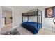 Bedroom featuring a bunk bed perfect for a shared room at 4316 Foggy Oak Ln, Sanford, FL 32773