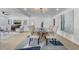 Stylish dining room with a modern table, elegant chairs, and contemporary lighting at 5882 Marlberry Dr, Orlando, FL 32819