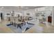 Open-concept living space with a dining area, modern kitchen, and comfortable living room at 5882 Marlberry Dr, Orlando, FL 32819