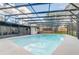 Large screened pool in a private backyard setting at 5882 Marlberry Dr, Orlando, FL 32819