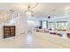 Open living area with tiled floors, staircase, and an open layout at 641 Maple Oak Cir # 101, Altamonte Springs, FL 32701