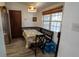 Cozy breakfast nook with a corner bench and natural light at 901 Candle Berry Rd, Orlando, FL 32825