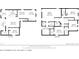 Floor plan showcasing the layout of the home's main and second levels at 9067 Stonebury Way, Orlando, FL 32832