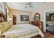 Large bedroom featuring hardwood floors and a view of the Primary closet and sitting area at 1041 Cherry Valley Way, Orlando, FL 32828