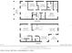 Detailed floor plan showcasing the layout of the main and second levels of the residence at 12255 Joshua Tree Trl, Windermere, FL 34786