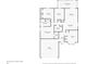 Detailed floor plan featuring Primary bedroom, bath, kitchen, garage, and living spaces at 14130 Leicester Ln, Orlando, FL 32828