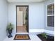 View from front door featuring ceramic tile floor, and a view of the house interior at 14130 Leicester Ln, Orlando, FL 32828