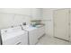 Well-lit laundry room with modern appliances and storage space at 1908 S Farm Rd, Deland, FL 32720