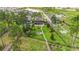 Aerial view of a well-kept backyard at 3404 Shallow Cove Ln, Clermont, FL 34711