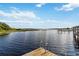 View of a lake from a dock at 3404 Shallow Cove Ln, Clermont, FL 34711