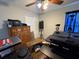 This bedroom offers ample space and is ready for your personal touch at 428 Danube Way, Kissimmee, FL 34759