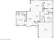 Detailed floor plan showcasing the layout and dimensions of the home's living spaces at 428 Danube Way, Kissimmee, FL 34759