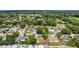 Picturesque aerial view of a neighborhood with lush greenery, showcasing a mix of residential homes and natural surroundings at 4836 Pierce Arrow Dr, Apopka, FL 32712