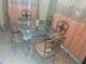 Dining table with six chairs and marble design at 679 Midori St, Orlando, FL 32811