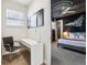Multi-purpose room showcasing a homework station leading into a Star Wars themed bedroom at 7456 Marker Ave, Kissimmee, FL 34747