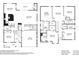 Detailed floor plan of the home's layout with room dimensions and floor plan metrics at 7456 Marker Ave, Kissimmee, FL 34747