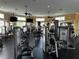 Well-equipped fitness center with modern machines, providing residents with convenient exercise options at 8192 Boat Hook Loop # 205, Windermere, FL 34786