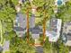 Aerial view of the property showing the house, yard, and surrounding neighborhood at 11333 Camden Park Dr, Windermere, FL 34786