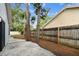 Backyard showcasing a side yard, and view of the side of the house at 116 Morning Glory Dr, Lake Mary, FL 32746