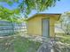 Backyard storage shed provides extra storage space for tools, equipment and outdoor gear at 1328 S Oxalis Ave, Orlando, FL 32807