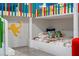 Bright bunk beds with colorful accents and playful monkey decoration, creating a fun and inviting bedroom at 2907 Fable St, Kissimmee, FL 34746