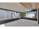 An empty, enclosed patio with views of the backyard at 3153 Greenwood St # Winter Spr, Winter Park, FL 32792