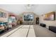 Bonus room with large windows, natural light, and space for entertainment at 3267 Regal Crest Dr, Longwood, FL 32779