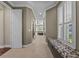 Hallway with bench seating and access to a bedroom at 3267 Regal Crest Dr, Longwood, FL 32779