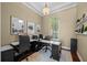 Home office with dual workstations, a bright window and natural light at 3267 Regal Crest Dr, Longwood, FL 32779