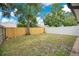 Large backyard with grass and wood fencing, ideal for outdoor activities at 378 Cedarbrook Ln, Altamonte Springs, FL 32714