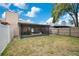 Lush backyard featuring a screened lanai, offering an ideal space for relaxation and entertainment at 378 Cedarbrook Ln, Altamonte Springs, FL 32714