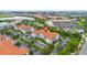 Aerial view of the condo building and the surrounding community at 4001 Breakview Dr # D409, Orlando, FL 32819