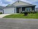 Charming single-story home with a well-manicured lawn and attached two-car garage at 744 Barron Pl, The Villages, FL 32163