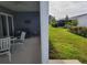 Enjoy the outdoors on this lovely patio; perfect for relaxing, with views of the lush garden at 744 Barron Pl, The Villages, FL 32163