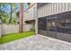 Relax on the private patio and enjoy a lovely view of the quaint, fenced yard at 108 Crown Oaks Way, Longwood, FL 32779