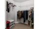 Spacious walk-in closet with ample storage, shelving, and clothing racks at 12084 Sumter Dr, Orlando, FL 32824