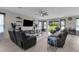 Comfortable living room with plush seating, large windows, and a view of the backyard at 1270 Fountain Coin Loop, Orlando, FL 32828