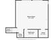 Detailed floor plan showcasing a bonus room, bathroom, stairs, and closets at 1528 Langham Ter, Lake Mary, FL 32746