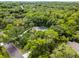 An aerial view of a beautiful home nestled amongst lush greenery and mature trees, offering privacy and seclusion at 1717 Fountainhead Dr, Lake Mary, FL 32746