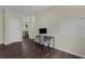 Office with a computer desk and large whiteboard at 17860 Passionflower Cir, Clermont, FL 34714