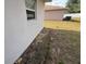 Side view of the exterior with a glimpse of the yard, showing the house structure at 266 Vervain Ave, Davenport, FL 33837
