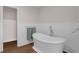 Serene bathroom featuring a standalone tub, creating a spa-like experience at 315 Desoto Cir, Orlando, FL 32804