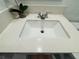 Close-up of a modern bathroom sink with a sleek countertop and elegant faucet at 4295 Twisted Twig Bnd, Kissimmee, FL 34746