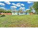 Large backyard with a well-maintained lawn, surrounded by a privacy fence, ideal for entertaining and relaxation at 1210 S Palmetto Ave, Sanford, FL 32771