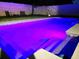 Inviting pool with LED lighting, creating a serene and modern outdoor oasis perfect for evening relaxation at 15071 Guava Bay Dr, Winter Garden, FL 34787