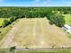A high angle view of the lot and property with lush surroundings at 187 N Samsula Dr, New Smyrna Beach, FL 32168