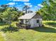 A shot of a shed structure that could be rehabbed or repurposed at 187 N Samsula Dr, New Smyrna Beach, FL 32168