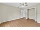 Bedroom with wood flooring, and a closet at 3322 Park Branch Ave, Clermont, FL 34711